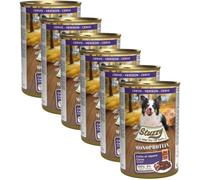 Kit Risparmio 6x400G Stuzzy Dog Monoprotein Lattina CERVO