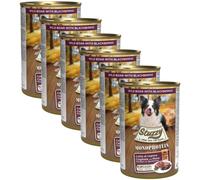 Kit Risparmio 6x400G Stuzzy Dog Monoprotein Lattina CINGHIALE