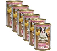 Kit Risparmio 6x400G Stuzzy Dog Monoprotein Lattina MAIALE