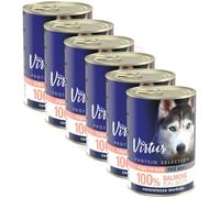 Kit Risparmio 6x400G Virtus Protein Selection Dog Adult SALMONE