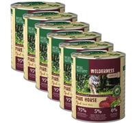 Kit Risparmio 6x800G Real Nature Wilderness Dog CAVALLO