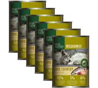 Kit Risparmio 6x800G Real Nature Wilderness Dog SENIOR POLLO CON SALMONE