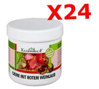 Kit Risparmio Krauterhof 24x100 ml Crema Gambe con Vite Rossa ed Ippocastano