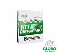 Kit Risparmio per Folletto VK130 VK131 SACCHETTI FILTRI