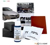 Kit Ritocco Colore Volante Pelle Alfa Romeo Grigio Acquamarino 159 Rinnova