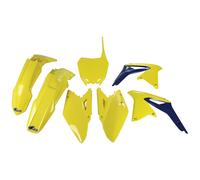 Kit rivestimento in 7 pezzi UFO PLAST in plastica giallo chiaro OEM 01-26