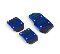 kit rivestimento pedale Kit Set Copri Pedali Auto Cambio Manuale Accessori Universali(Bleu)