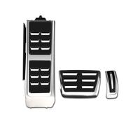 kit rivestimento pedale Per Audi AT MT 2009-2024 A4 B8 B9 A6 C7 C8 Q5 Pedali Auto Acceleratore Pedale Freno Copri Pastiglie(A4 B8(2009-2015) AT)