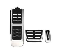 kit rivestimento pedale Per Audi AT MT 2009-2024 A4 B8 B9 A6 C7 C8 Q5 Pedali Per Auto Acceleratore Pedale Freno Copri Pastiglie(Q5 (2009-2016) AT)