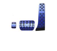 kit rivestimento pedale Per Benz AMG C200 GLC260 GLB GLA CLA GLK CLS E Auto Pedale Freno Acceleratore Decorare(3Pcs-AMG Blue)