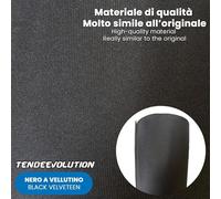 Kit rivestimento tessuto sottotetto per cielo tetto auto originale + colla spray