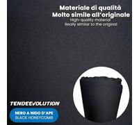 Kit rivestimento tessuto sottotetto per cielo tetto auto originale + colla spray