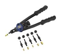 Kit Rivettatrice Manuale Astro Pneumatico 1442 13" Con Set Di Boccole