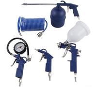 Kit rivettatrice pneumatica 500 rivetti 4 ugelli | Forza di trazione 1408kgf, imposta i rivetti inossidabili, potenza idraulica dell'aria, fatica dell'officina, finiture pulite