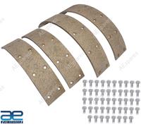 Kit Rivetti Guarnizioni Pastiglie Freno Per Jeep Willys Tractor 10"