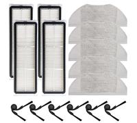 Kit Robot Aspirapolvere Filtro HEPA Microfibra Panno Scopa Spazzola Laterale Spa