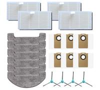 Kit Robot Aspirapolvere Kit Ricambio Microfibra Panno Scopa Bordo Laterale Spazz