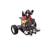 Kit robot Micro:Bit Smart Car (Micro:Bit Car, senza scheda madre Microbit): Robot intelligente Microbit - Regalo a sorpresa