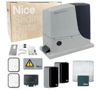 Kit ROBUS BD NICE Automazione cancello scorrevole 1000Kg 24V RB1000BDKCE
