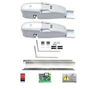 KIT ROCKET 2 MOTORI PORTA BASCULANTE CONTRAPPESO BRACCI DRITTI 230V NO SALDATURE