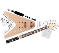 Kit Rocktile per Chitarra Elettrica FV-Style, Corpo: mogano, 22 tasti | "Do-it-yourself" kit per chitarra elettrica, Manico: mogano da incollare, Tastiera: palissandro, Pickup: 2x Humbucker, 3 kg