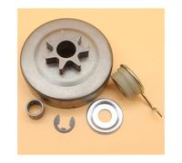 Kit rondella for ingranaggio a vite senza fine con campana del tamburo della frizione da 325" 7T adatto for parti di motosega MS250 MS230 MS210 MS 250 230 210 025 023 021