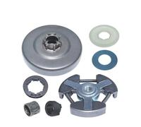Kit rondella for ingranaggio a vite senza fine con corona del tamburo della frizione da 3/8" x7, adatto for motosega 61 66 162 266 268 272 272XP, sostituisce 501 83 15-04