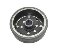 Kit Rotore Interno Per Motocicletta, Statore Di Accensione, Bobina Magnete Per CG125M CGM CGN XF125 125cc CG 125 A 7 1/2 Poli (avviamento A Pedale) Statore Accensione Magneto(Giallo)