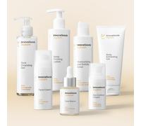 InnovaGoods® Set di routine viso e corpo con riso, set per la cura della pelle con ingredienti naturali, confezione da 7 pezzi, ideale per idratare e illuminare la pelle, adatto a tutti i tipi di