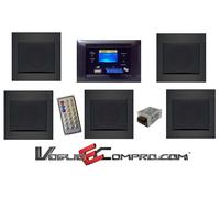 KIT RTS PER FILODIFFUSIONE MY HOUSE DA INCASSO CENTRALE AUDIO 20W - 5 DIFFUSORI