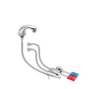 Kit rubinetto miscelatore professionale doppio pedale pavimento cucina ristorant