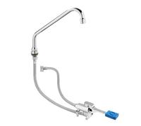 Kit rubinetto professionale a pedale pavimento cucina ristorante albergo RS9677