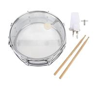 Kit Rullante 14,6 X 6, Set Rullante per Studenti Principianti con Bacchette, Chiave e Cinturino, Suono Eccellente, Aspetto Classico