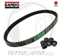 KIT RULLI gr.12 + CINGHIA ORIGINALE BANDO HONDA SH 150 i DAL 2009 AL 2012 SH150