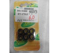 KIT RULLI VARIATORE SERIE MASSETTE RACING GR. 6,0 DIAMETRO 16x13 9914380