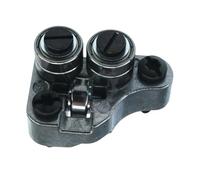 Kit rullo guida anteriore 42-28-0025 in acciaio, facile da usare, kit di rulli guida per seghe a nastro 6232-20, 6 x 5,6 cm
