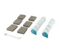 Kit Rullo Spazzola, Compatibile Con Leifheit, Aspirapolvere A Ventosa Regulus Aqua Wet, Parti For Aspirapolvere For La Pulizia Della Casa