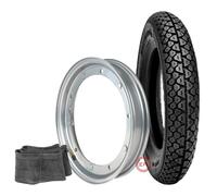 KIT RUOTA COMPLETA 3.00.10 PER PIAGGIO VESPA PK 50 N SPEEDMATIC 1990/1990 VMX7