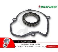 KIT RUOTA LIBERA AVVIAMENTO + GUARNIZIONE STATORE KTM EXC 450 RACING 2005 2006