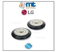KIT RUOTE 2PZ ASCIUGATRICE COMPATIBILE LG AGM75510754