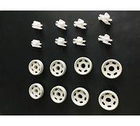 Kit Ruote Cesto Inferiore 4 pz per ELECTROLUX