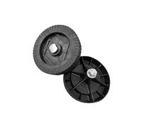 Kit Ruote compressore ABAC B20 originali Ø125 mm Pole Position 1129701485