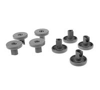 Kit Ruote Grigio Cesto Inferiore 8 pz per Lavastoviglie, Ruote Universali Per Cestello Lavastoviglie, Rotelle Guida Per Cestello Superiore Di Lavastov by ARTUROLUDWIG
