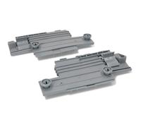 Kit ruote scorrimento cestello lavastoviglie Smeg destra e sinistra originale