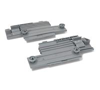 Kit ruote scorrimento cestello lavastoviglie Smeg destra e sinistra originale