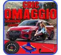 Kit Ruotino di Scorta Audi S3 18” 5Fori Cric Chiave DOT2025