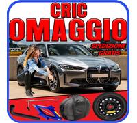 Kit Ruotino di Scorta BMW i4 18” 5Fori Cric Chiave Sacca DOT2025