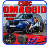 Kit Ruotino di Scorta BMW X3 M-Sport 19” 5Fori Cric Chiave Sacca DOT2025