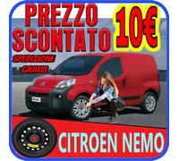 Kit Ruotino di Scorta Citroën Nemo 15” 4Fori DOT2025