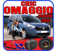 Kit Ruotino di Scorta Dacia Dokker 16” 4Fori Cric Chiave Sacca DOT2025